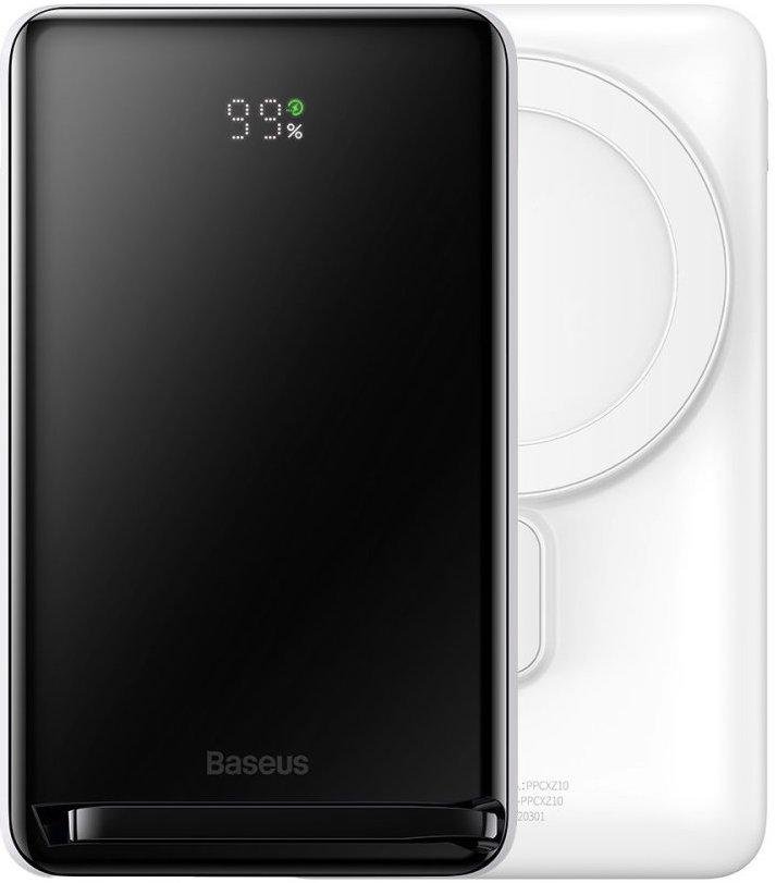 Портативні акумулятори (Power Bank) Baseus Magnetic Bracket Wireless 10000mAh 20W (PPCX000202 White)