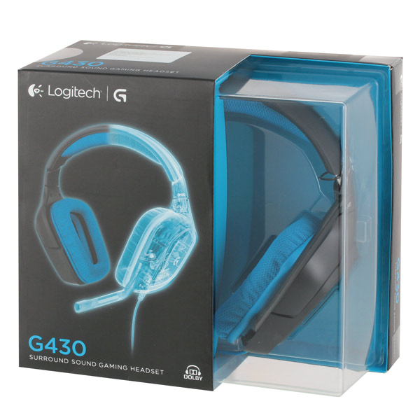 Наушники Logitech G430 (981-000537)