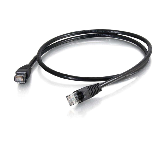 Патч-корд CAT6e UTP RJ45 1m, Ritar, Gigabit, чорний, Cu (мідь) (PCR-CU6/1Bk)