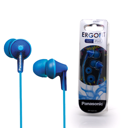 Наушники Panasonic RP-HJE125E-A Blue