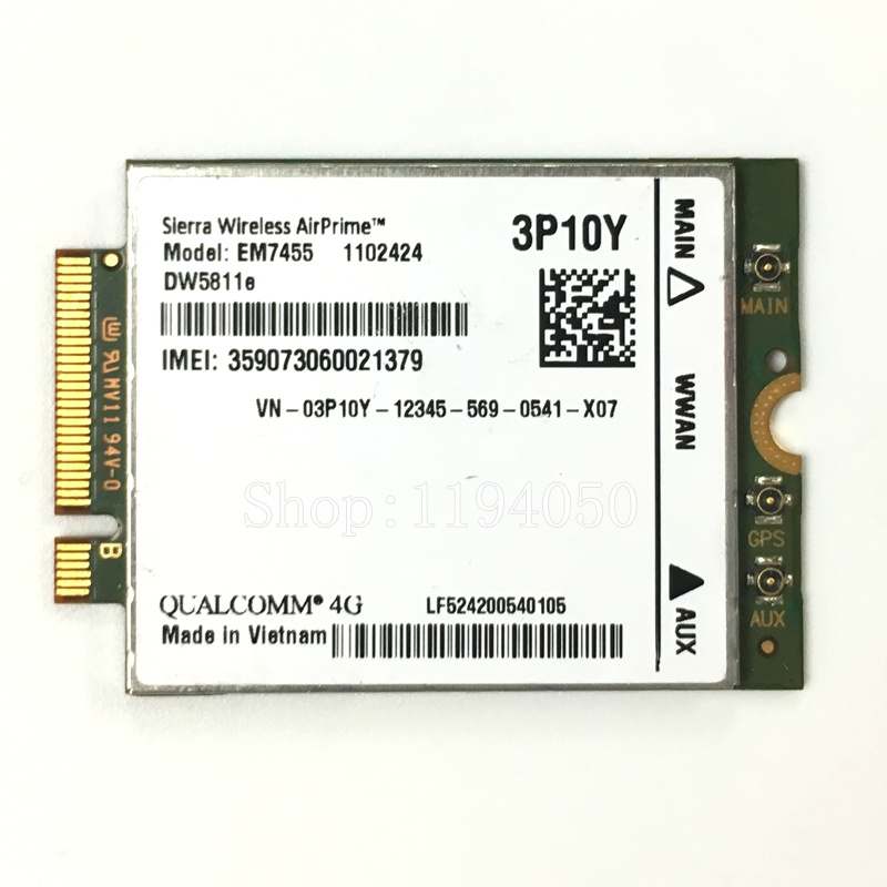 Модем 3G Sierra Wireless AirPrime EM7455 (3P10Y)