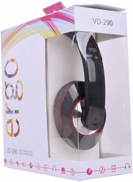 Наушники Ergo VD-290 Black