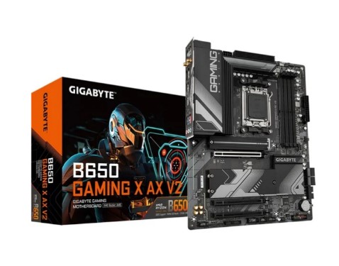 Материнська плата Gigabyte B650M Gaming X AX V2, (AM5, Intel B560, PCI-Ex16, M.2, 4xDDR5)