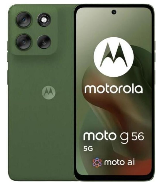Мобильный телефон Motorola Moto G56 5G Dill (Green) 6,72" Mediatek Dimensity 7060 (2.2 ГГц), 8 ГБ, 256 ГБ