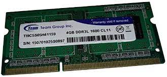 Модуль пам'яті SoDDR III 4GB 1600 MHz Team 1.35v (TI9C5S05H41159)
