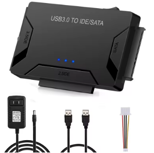 Кабель-перехідник USB 3.0 - IDE/SATA, з БЖ New Design