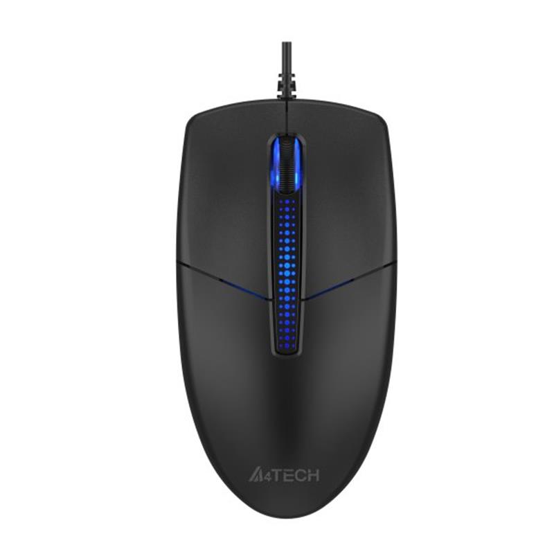 Мишка A-4 Tech N-530 Black, USB