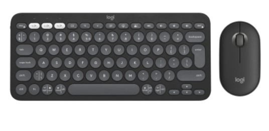 Клавіатура Logitech Pebble 2 Wireless UA Graphite (920-012239)