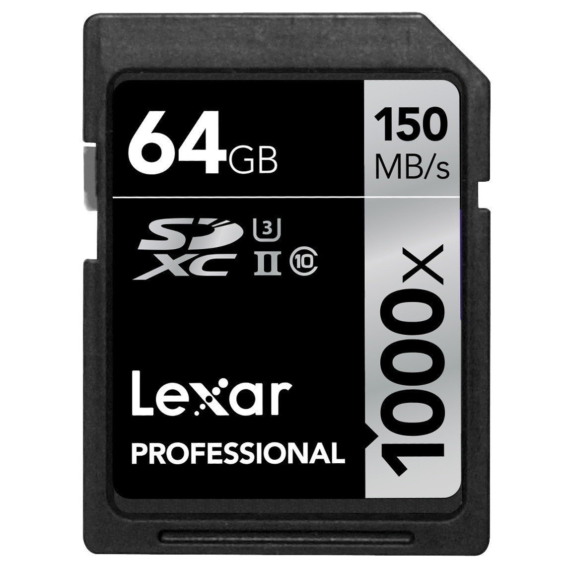 Флеш память SDXC 64Gb Lexar Professional 1000x (SD64GCE1000AMZN)