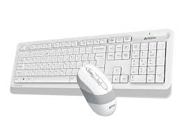 Клавіатура A4 Tech FG1010S + Мышь, Wireless, USB White 