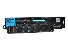Мережевий фільтр LogicPower LP-X6 10м, 6 розеток