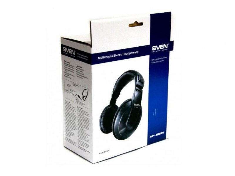 Наушники Sven AP-860V, регулятор звука