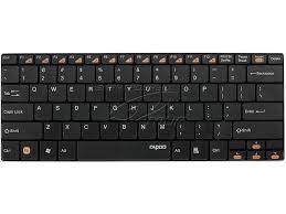 Клавіатура Rapoo Е9050 wireless, Black/White