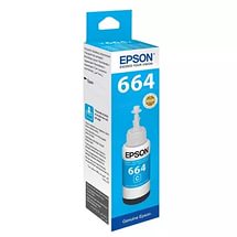 Чорнило Epson L100/L200 Cyan (70мл) (C13T66424A) T664