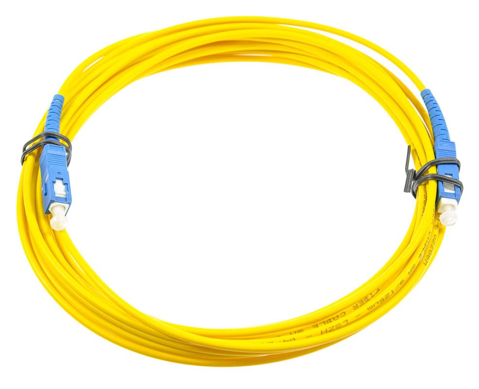 Патч-корд оптический SC/UPC-SC/UPC 3.0mm 1 м