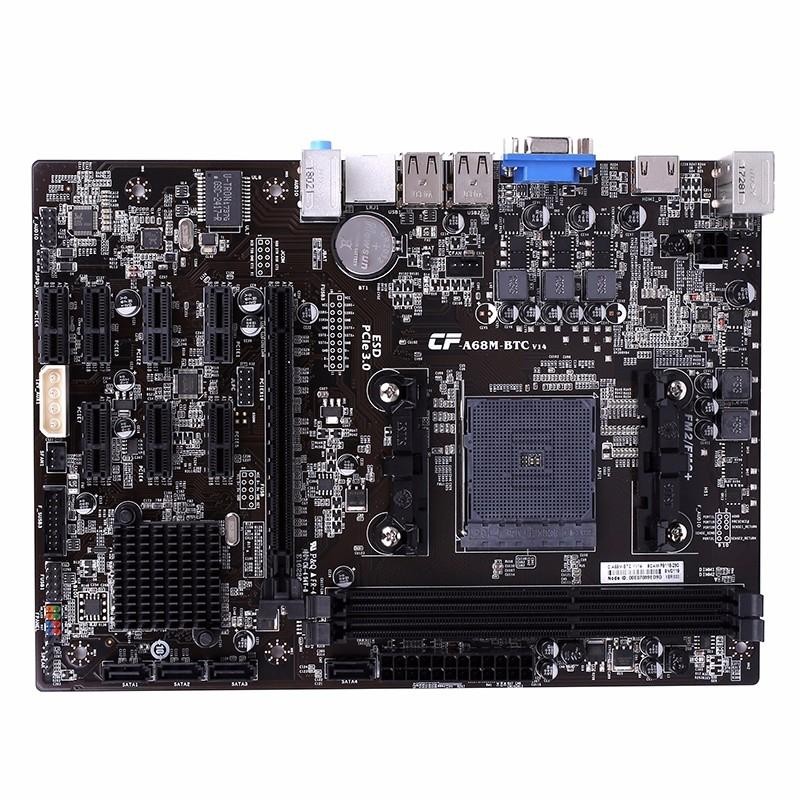 Материнська плата Colorful A68M-BTC, (sFM2 +, AMD A68)
