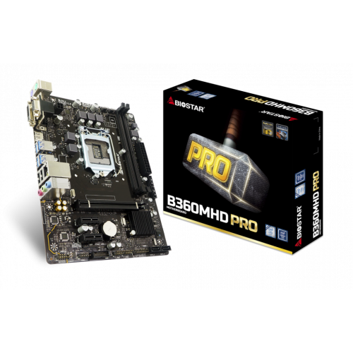 Материнська плата Biostar B360MHD PRO (S-1151, B360)