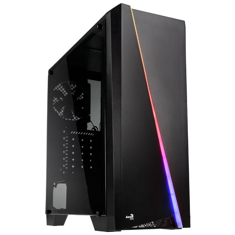 Корпус Aerocool PGS Cylon Window Black без БЖ