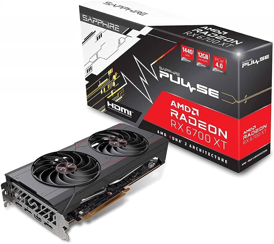 Відеоадаптер ATI Radeon RX 7700 XT 12GB GDDR6 (192Bit) Sapphire Pulse (11335-04-20G)