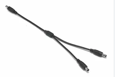 Кабель-розгалужувач DC-DC для джерела безперебійного живлення роутера, 5.5*2.5 - 2x5.5*2.5