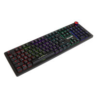 Клавіатура Marvo KG917 Multi-LED Mechanical Blue Switch Black USB