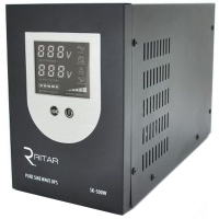 Джерело безперебійного живлення Ritar SK-800VA (500W), з правельною сінусоїдою, зовнішнія АКБ