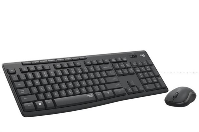 Клавіатура Logitech MK295, Wireless, USB, Keyboard + Mouse