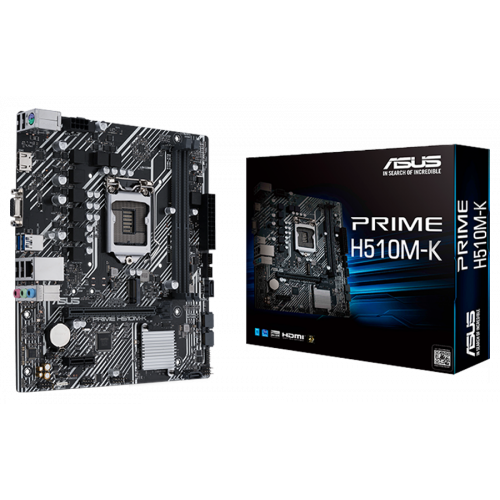Материнська плата Asus Prime H510M-K R2.0 (s1200, Intel H510, PCI-Ex16, M.2) 