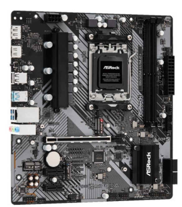 Материнська плата AsRock B650M-H/M.2+ (sAM5, AMD B650, 2xDDR5)