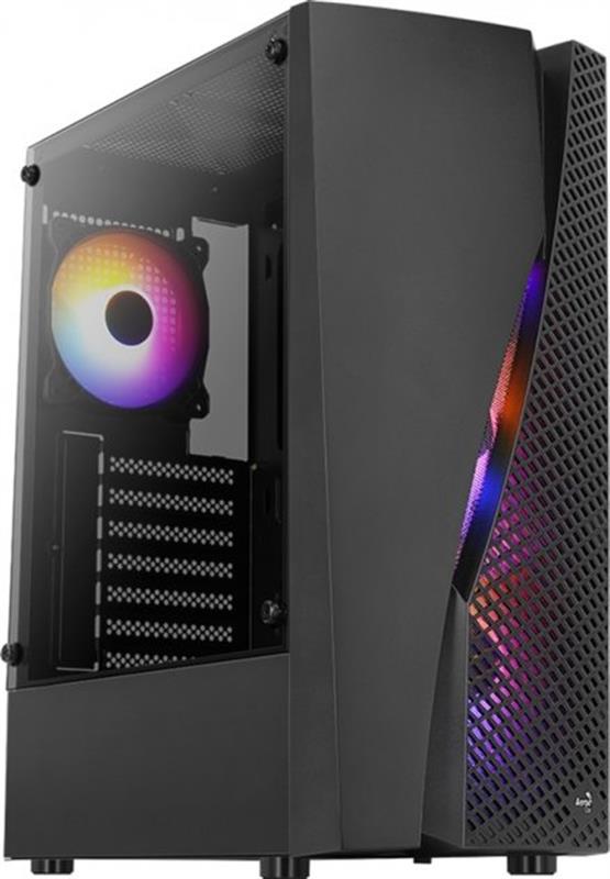 Корпус Aerocool Wave-G-BK-v2 Black без БЖ