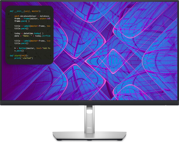 27" Монітор Dell P2723QE, (4K, IPS, HDMI, DisplayPort), Black