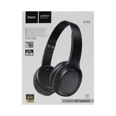 Навушники бездротові Bluetooth Hoco W46, Black