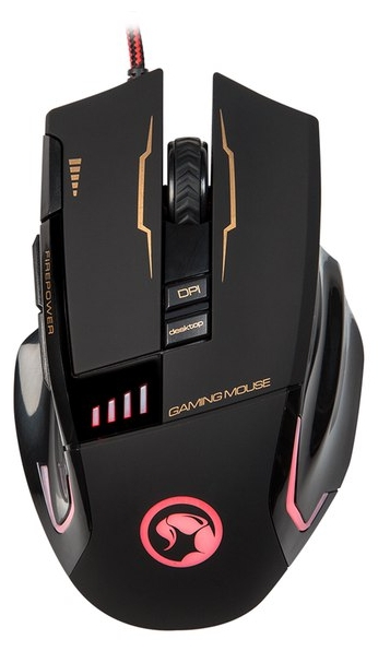 Мишка Marvo G909H-BK, USB