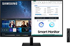 27" Монітор Samsung Smart Monitor LS27BM500EUXEN, (VA, HDMI, USB-Hub, Bluetooth, WLAN)