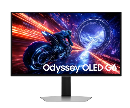 24" Монітор Samsung Odyssey OLED G6 G60SF (QHD, OLED, 500Hz, HDMI, DP)
