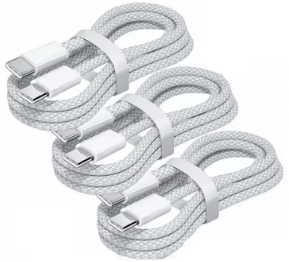 Кабель Type-C - Type-C, 1 m Voltronic 100W в обплетенні