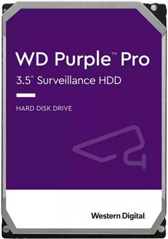 Жорсткий диск HDD 8TB 7200 WD, SATA III, 256 MB, Purple Pro (WD8001PURP) 
