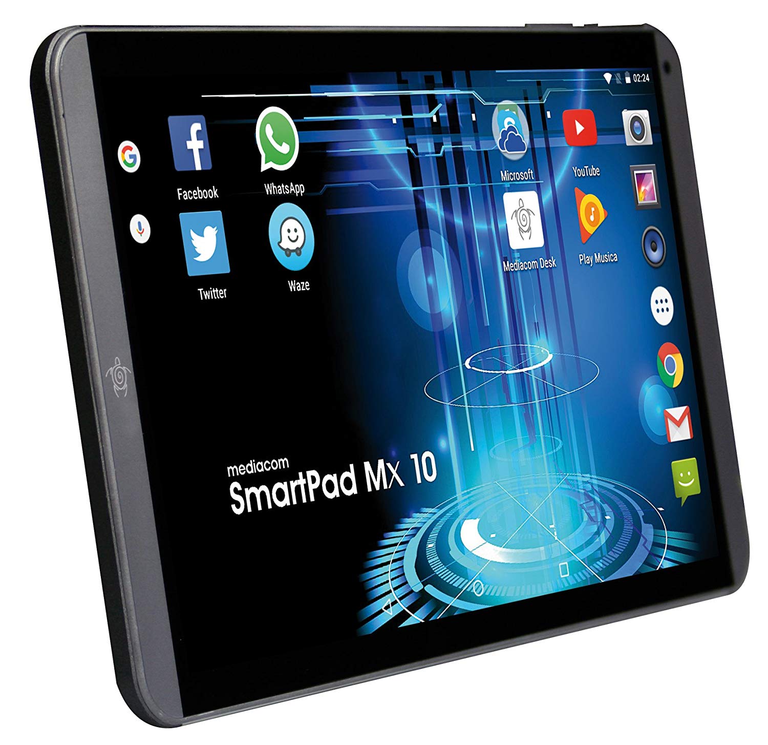 Планшет Mediacom Smart Pad Mx 10 HD Lite, 4G, (M-SP10MXHL) 10.1", MediaTek MT8735B (1.1GHz), 1Gb, 16Gb, Gray