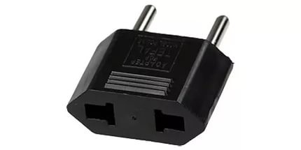 Перехідник на євророзетку Binxing WM-10 Black, 110-250V, 6A, 500W