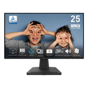 24.5" Монітор MSI PRO MP252 (FHD, IPS, 100Hz, HDMI, DisplayPort)