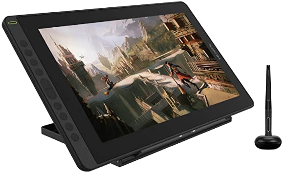 Графічний планшет Huion Kamvas 16 (GS1562 2021) 5080 lpi, 344.2х193.6, USB, Cosmo Black