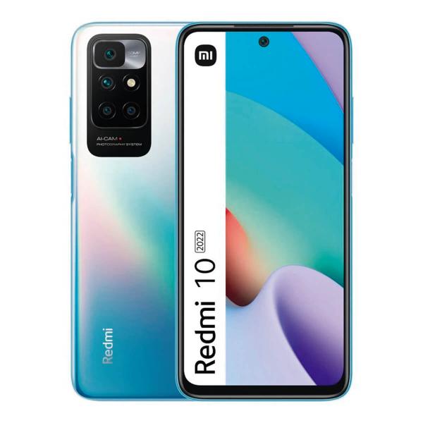 Мобільний телефон Xiaomi Redmi 10 2022 Sea Blue, 6.5", Helio G88 (2.0Hz), 4ГБ, 128ГБ, 2 Sim