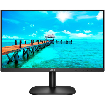 24" Монітор AOC 24B2XDAM, (FHD, VA, 1 х DVI-D, 1 х HDMI), вбудовані динаміки 2х2 Вт