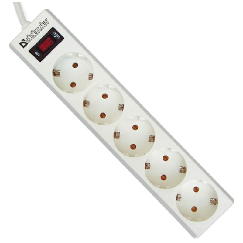 Мережевий фільтр Defender ES 3m 5 роз. white