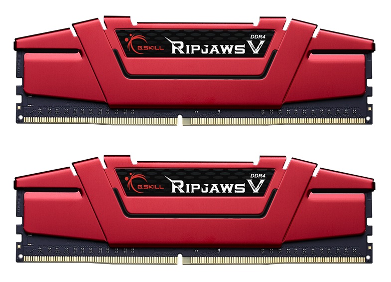 Модуль пам'яті Kit DDR4 32Gb(2x16GB) 3600 MHz G.Skill Ripjaws V Red (F4-3600C19D-32GVRB)