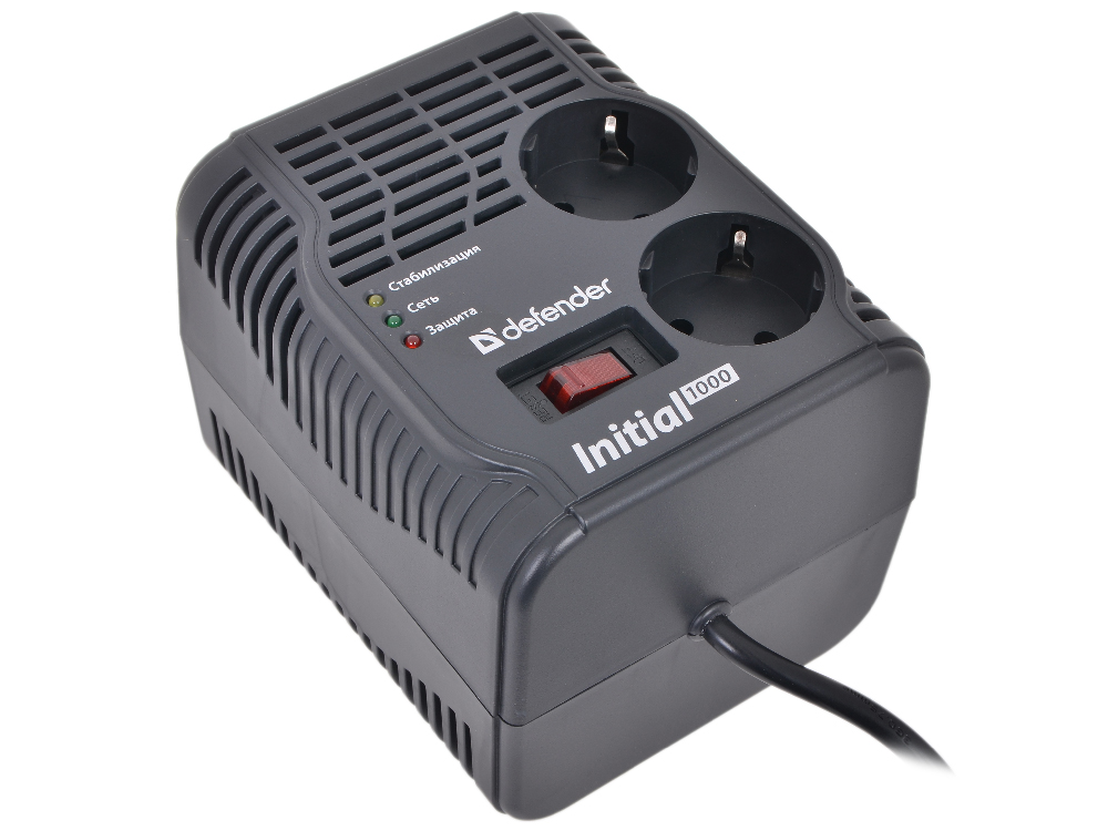 Стабілізатор Defender AVR Initial 1000VA 320 Вт