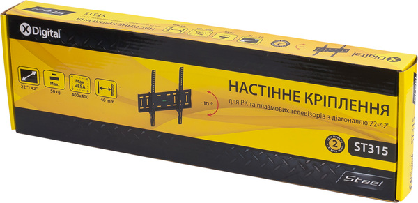 Крепление X-Digital 22-42" ST315 Black