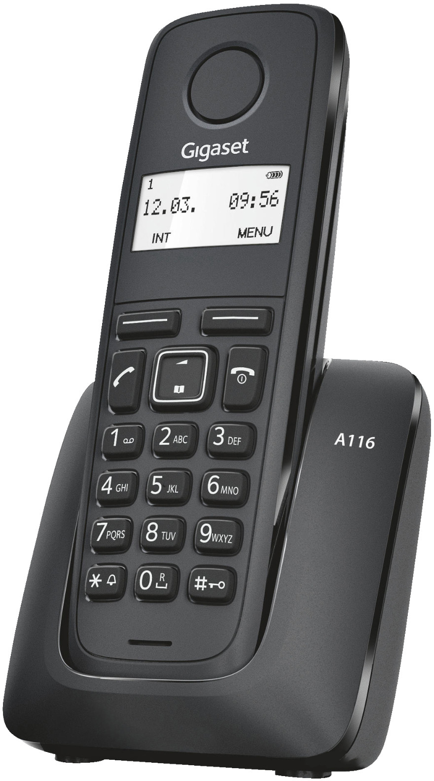 Телефон DECT Gigaset A116 Black (S30852H2801S301)