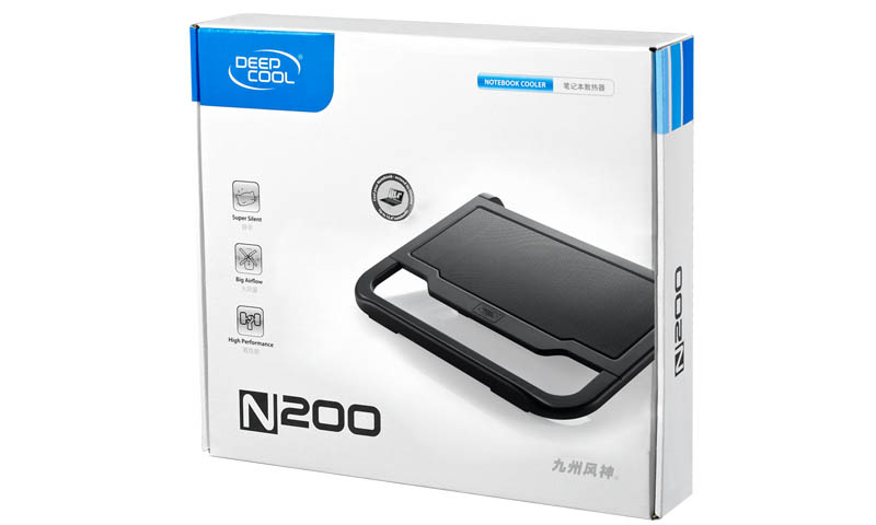 Охолоджувальна підставка для ноутбука Deepcool N200 (342х252х25мм)