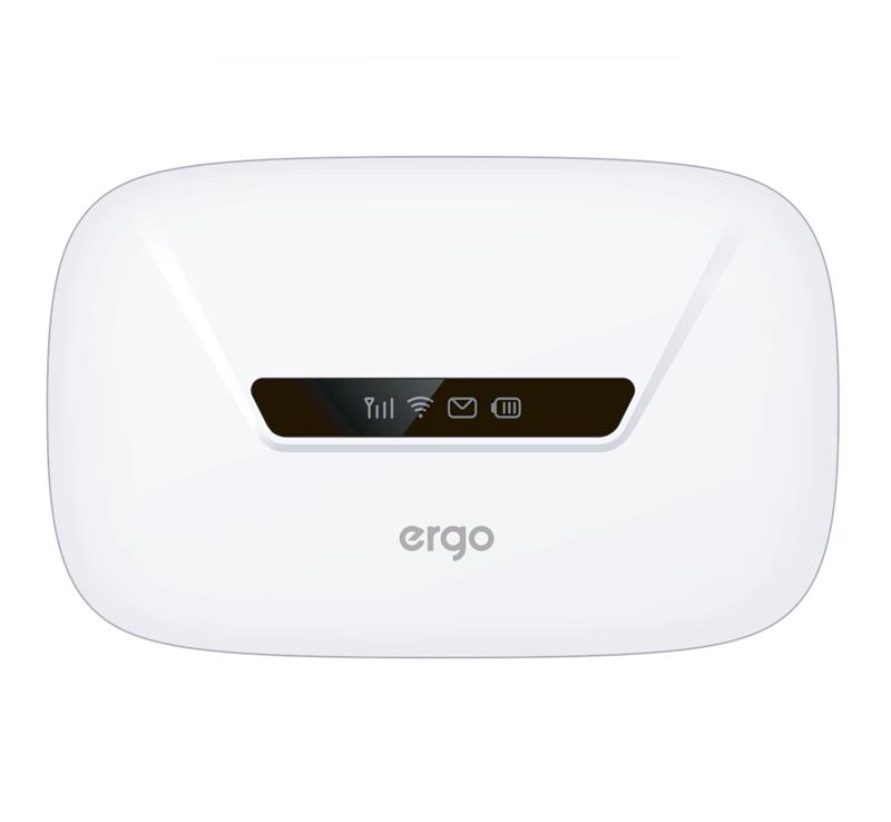 Модем-Wi-Fi маршрутизатор Ergo M0263 (4G LTE CAT.4, 1*Micro USB, 1*Micro SD, 2050 mAh)